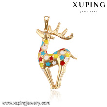 32779-Xuping Pendentif cerf coloré